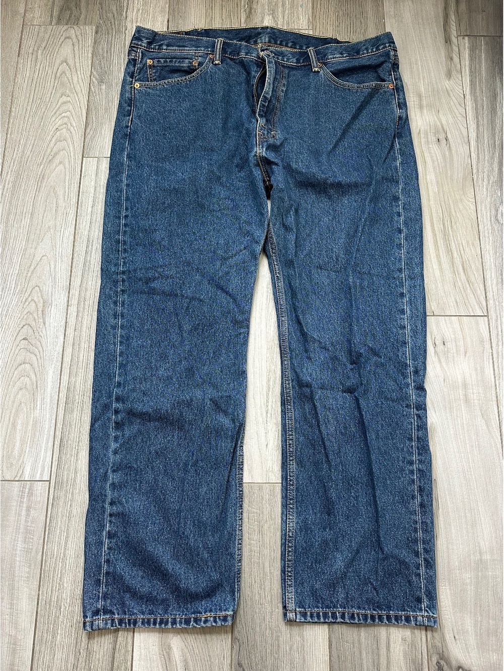 Levi's 505 Men's Blue Denim Jeans Size 42x30